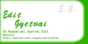 edit gyetvai business card